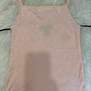 Women’s Light Pink Forever 21‎ Spaghetti Strap Tee. Size XS